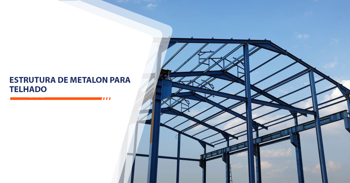 estrutura de metalon para telhado Santos